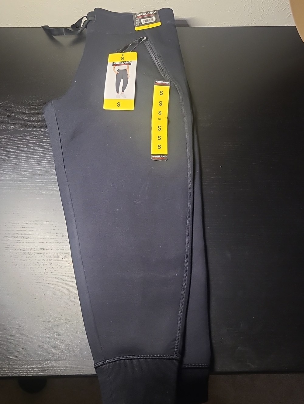 Kirkland Signature Women's Black Jogger Sweatpants